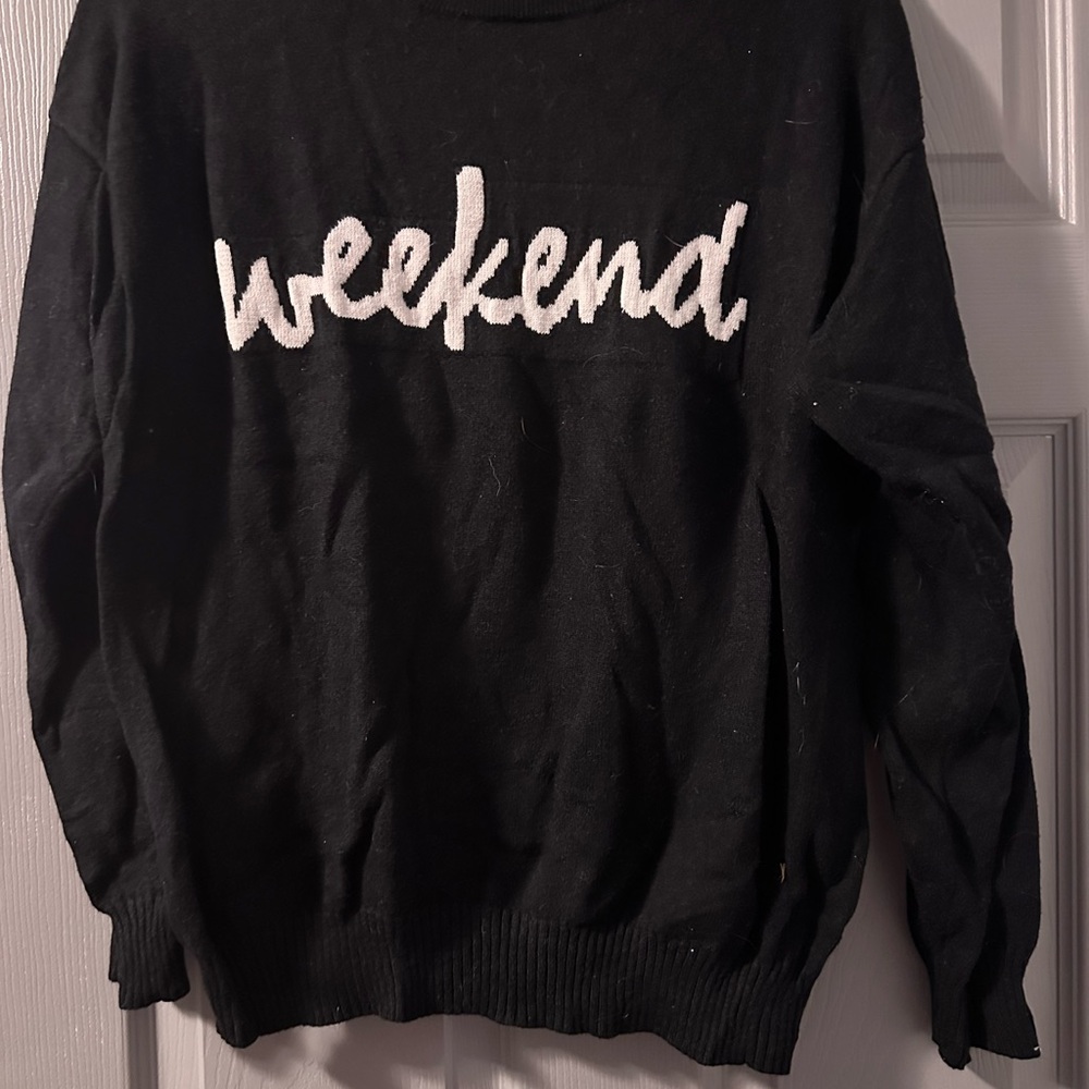 Honey Punch Black Sweater